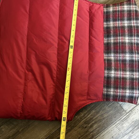 Pendleton Vest Mens 2XL Wool Reversible Button Snap Plaid USA Hunting - Picture 7 of 8